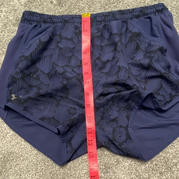 Blue Pattern Under Armour Shorts, S - Picture 3 of 9